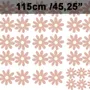 Small Cute Daisy Flowers for Kids Room Wall Decal Sticker