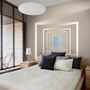 3D Look Illustrational Abstract White Corridor Wallpaper Mural