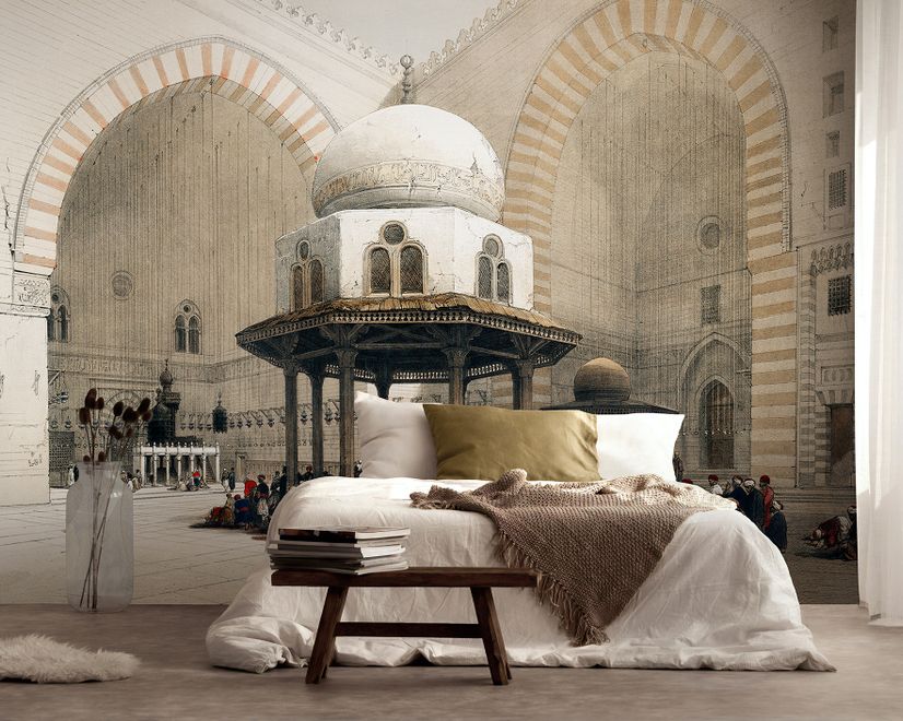 Old Egypt Historical Palace Wallpaper Mural