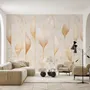 Boho Geometric Art Lines Wallpaper Mural