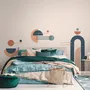 Geometric Arch with Shapes Wall Decal Sticker