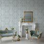 Vintage Damask Pattern Design Wallpaper