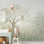 Kinder Sanfte Pastell Waldtiere Fototapeten