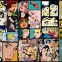 Fototapete Comic Pop Art Gesichter
