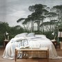 Tropical Forest and Horned Deer Wallpaper Mural