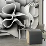 Abstract 3D Look Architecture Wallpaper Mural