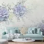 Elegant Petal Floral Wallpaper Mural