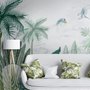 Green Tropical Forest Wallpaper Mural