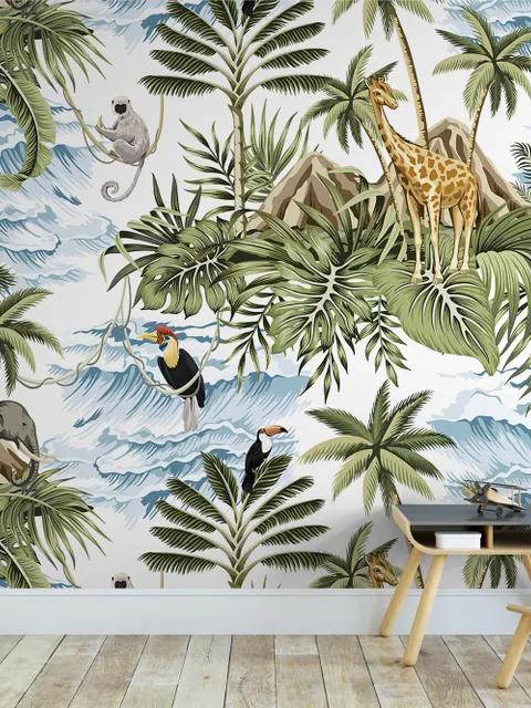 Tropical Paradise Wallpaper Mural