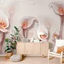 Elegant Calla Lily 3D Floral Wallpaper Mural