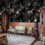 Dark Botanical Plants with Animals Wallpaper Mural