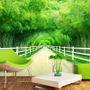 3D Look Photo Forest Landscape Wallpaper Mural