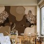 Papier peint de silhouettes abstraites de femmes
