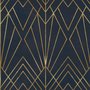 Papier peint panoramique lignes géométriques art déco luxe