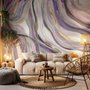 Watercolor Abstract Lines Wallpaper Mural