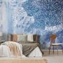Oil Painting Winter Landscape Wallpaper Mural