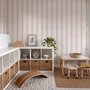 Playful Nursery Stripe Lines Wallpaper Mural