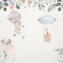 Baby Elephant with Hot air Balloons Wallpaper Mural