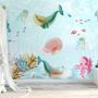 Nursery Cute Sea Animals Wallpaper Mural