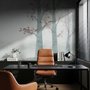 Misty Forest Autumn Landscape Wallpaper Mural