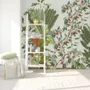 Exotic Leafs with Berries Wallpaper Mural