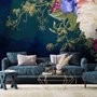 Vintage Blumen Fototapete