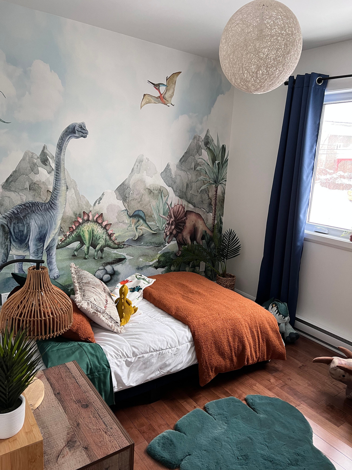 Kids Softs Dinosaur Jurassic World Wallpaper Mural