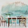 Abstract Splash Art Wallpaper Mural