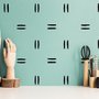 Geometric Black Line Wall Decal Sticker