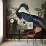 Tropical Landscape Blue Heron Wallpaper Mural