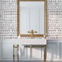 Bohemian Abstract Shibori Art Wallpaper Mural