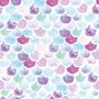 Colorful Mermaid Pattern Wallpaper Mural