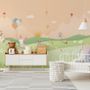 Nursery Cartoon Forest Landscape Wallpaper Mural