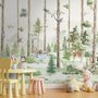 Fototapete Kinder Waldtiere im Dschungel