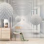 3D Look Abstract Corridor Wallpaper Mural