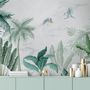 Green Tropical Forest Wallpaper Mural