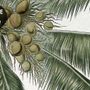 Tropical Nature Landscape with Birds Wallpaper Mural