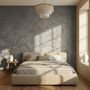 Monochrome Tropical Botanical Wallpaper Mural