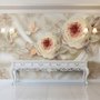 Soft Bloom Lace Bird Wallpaper Mural