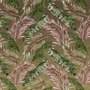 Papier peint panoramique feuilles de bananier et palmier charbon