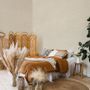 Beige Chenille Texture Wallpaper Mural
