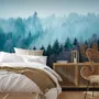 Misty Forest View Wallpaper Mural