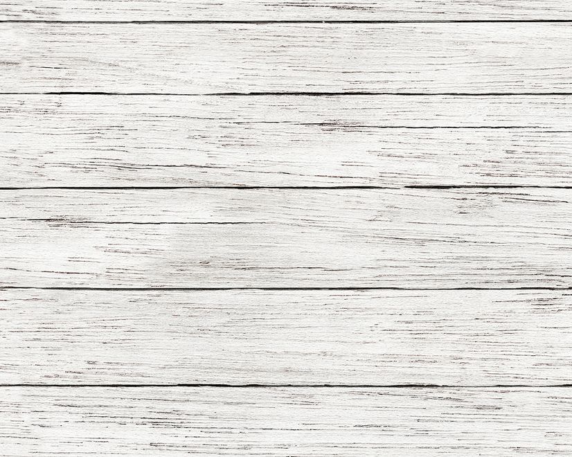 Rustic White Wood Texture Effect Wallpaper Mural