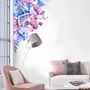 Watercolor Pink Blue Gardenia Floral Bouqets Wall Decal Sticker