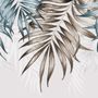 Vintage Palm Leaf Wallpaper Mural