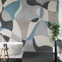 Boho Geometric Abstract Art Wallpaper Mural
