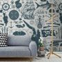 Sailor Map Adventure Kids Wallpaper Mural