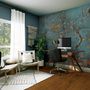 Watercolor Chinoiserie Fruit Trees Wallpaper Mural