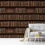 Vintage Library Wallpaper Mural