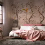 Watercolor Chinoiserie Fruit Trees Wallpaper Mural
